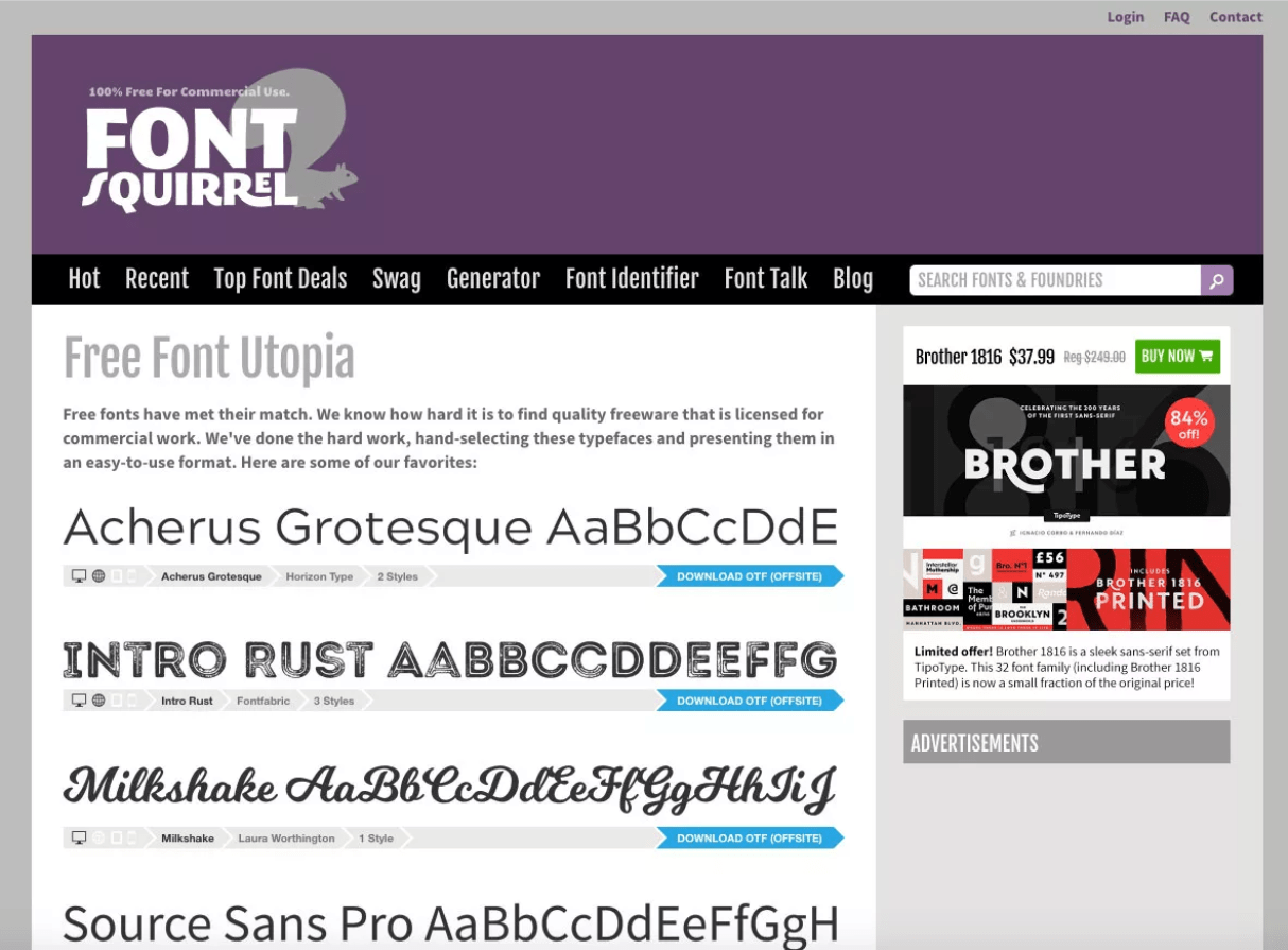 10 Best Places to Get Free Fonts to Design Your Site