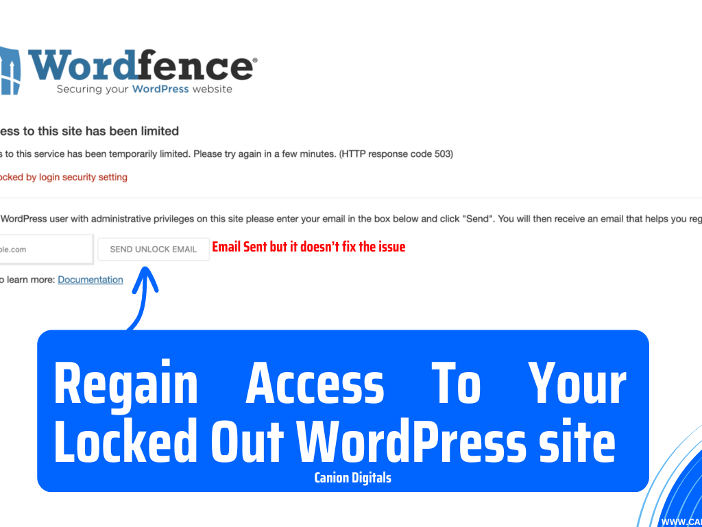 How to Regain Access to Your Site When Wordfence Locks You Out 0-40 screenshot